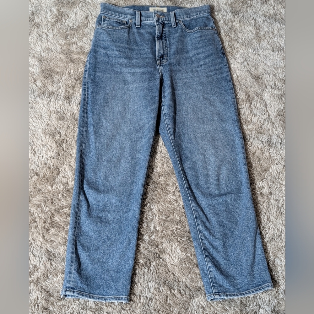 Madewell The Perfect Vintage Straight Crop Jean Size 28